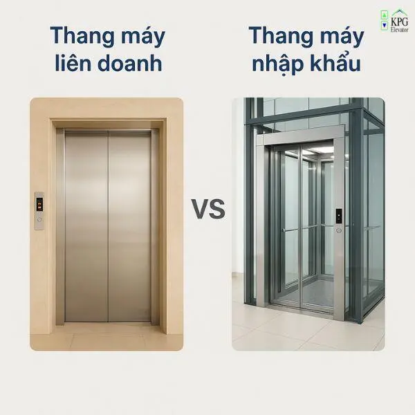 Thang máy liên doanh và thang máy nhập khẩu: Nên chọn loại nào cho gia đình bạn?