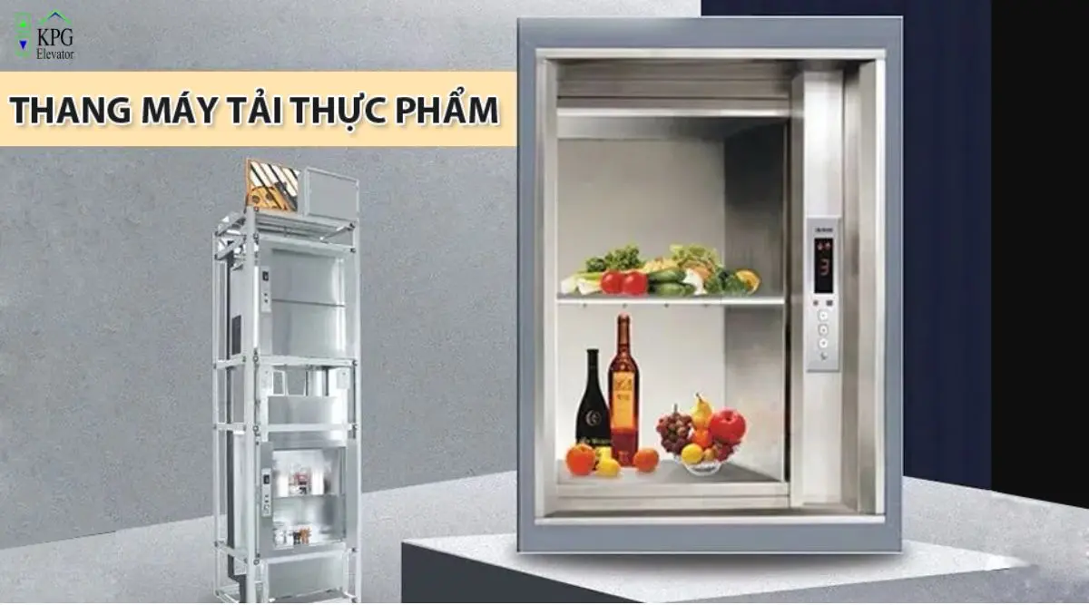 Khái Quát Thông tin sản phẩm thang tải thực phẩm 