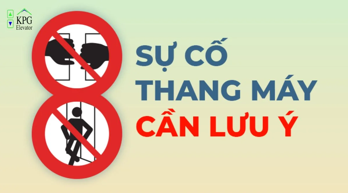 Lưu ý khi sử dụng thang máy